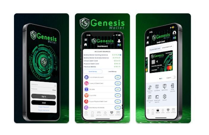 Genesis Wallet приложение