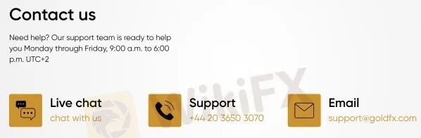 goldfx контакты