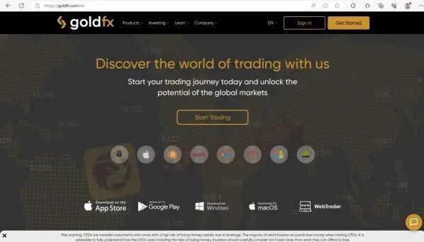 goldfx сайт